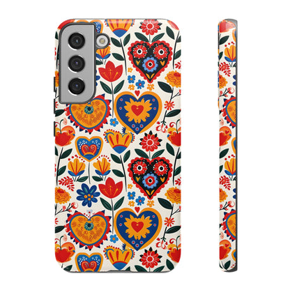 Whimsical Hearts - Phone Case