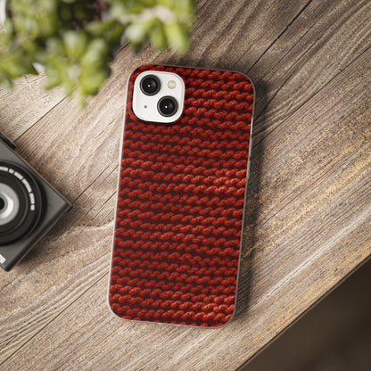 Autumn Yarn Chronicles - Warmth and Tradition in a Flexible Phone Case