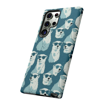 Chillin' Polar Bears Tough Phone Case