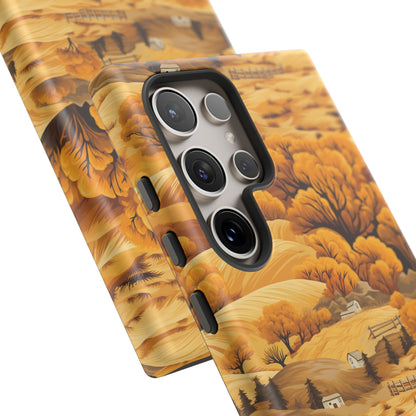 Rural Rhapsody: Early Autumn Farm Tales - Tough Phone Case