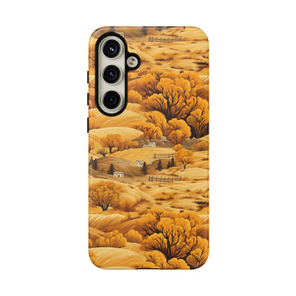 Rural Rhapsody: Early Autumn Farm Tales - Tough Phone Case