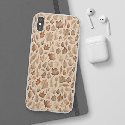 Whispering Leaves - Autumn Harmony Flexible Phone Case