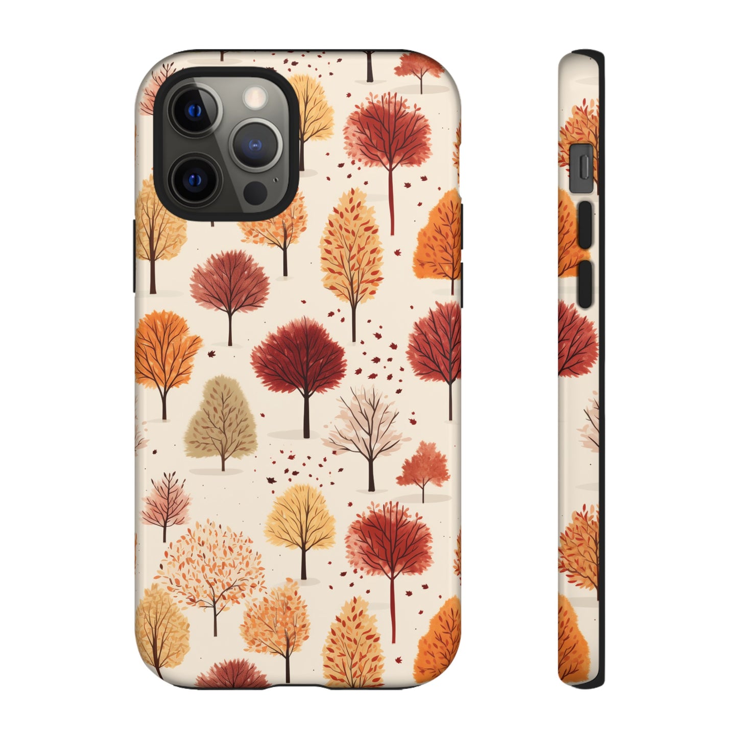 Gradient Grove: Autumn's Diverse Palette - Tough Phone Case