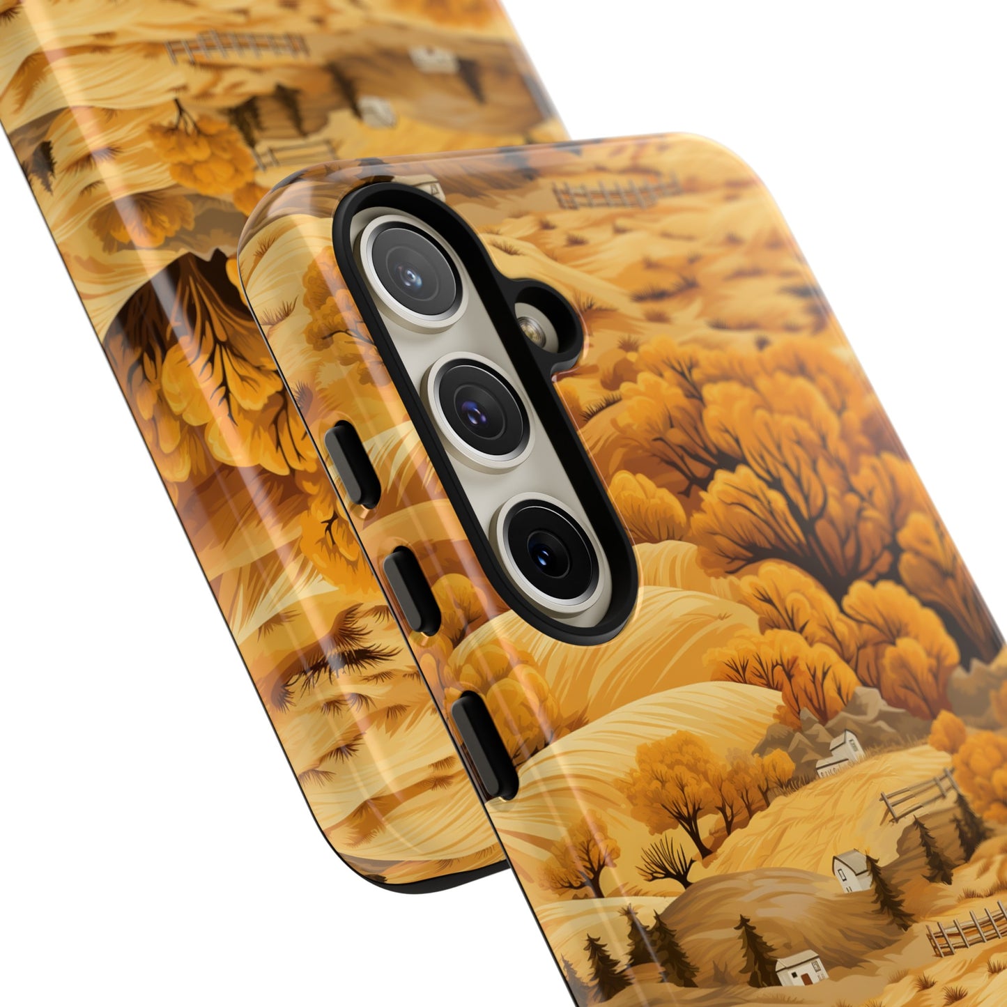 Rural Rhapsody: Early Autumn Farm Tales - Tough Phone Case