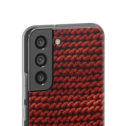 Autumn Yarn Chronicles - Warmth and Tradition in a Flexible Phone Case