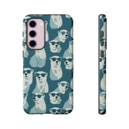 Chillin' Polar Bears Tough Phone Case