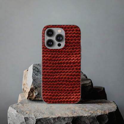 Autumn Yarn Chronicles - Warmth and Tradition in a Flexible Phone Case