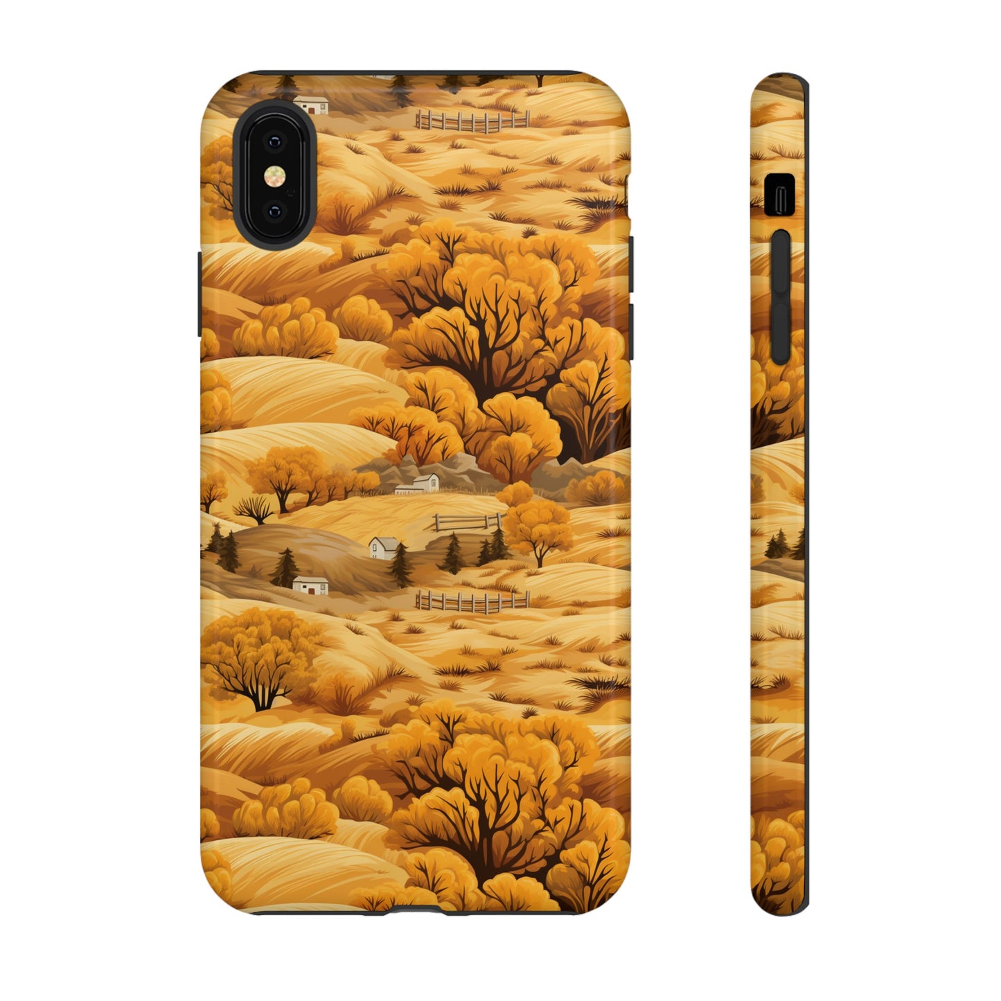 Rural Rhapsody: Early Autumn Farm Tales - Tough Phone Case