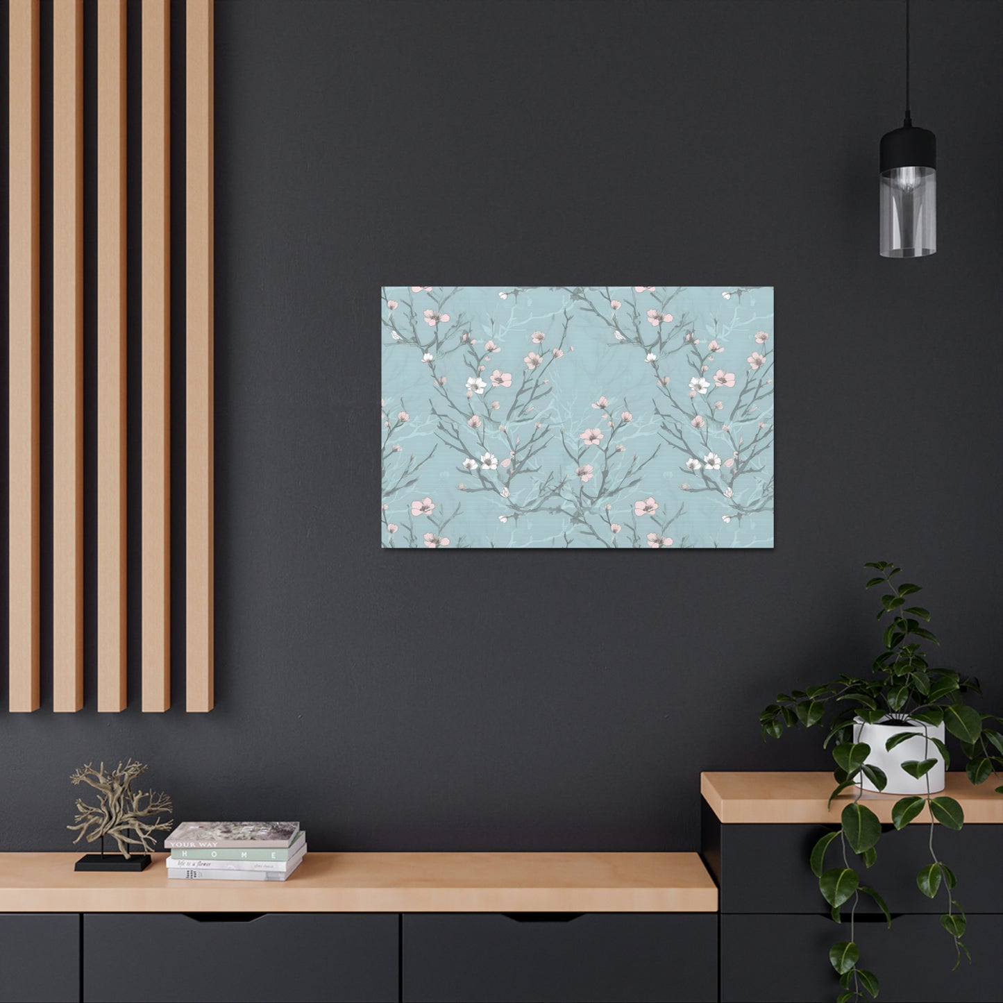 Sakura Serenity - Japanese Cherry Blossom Wall Art Canvas