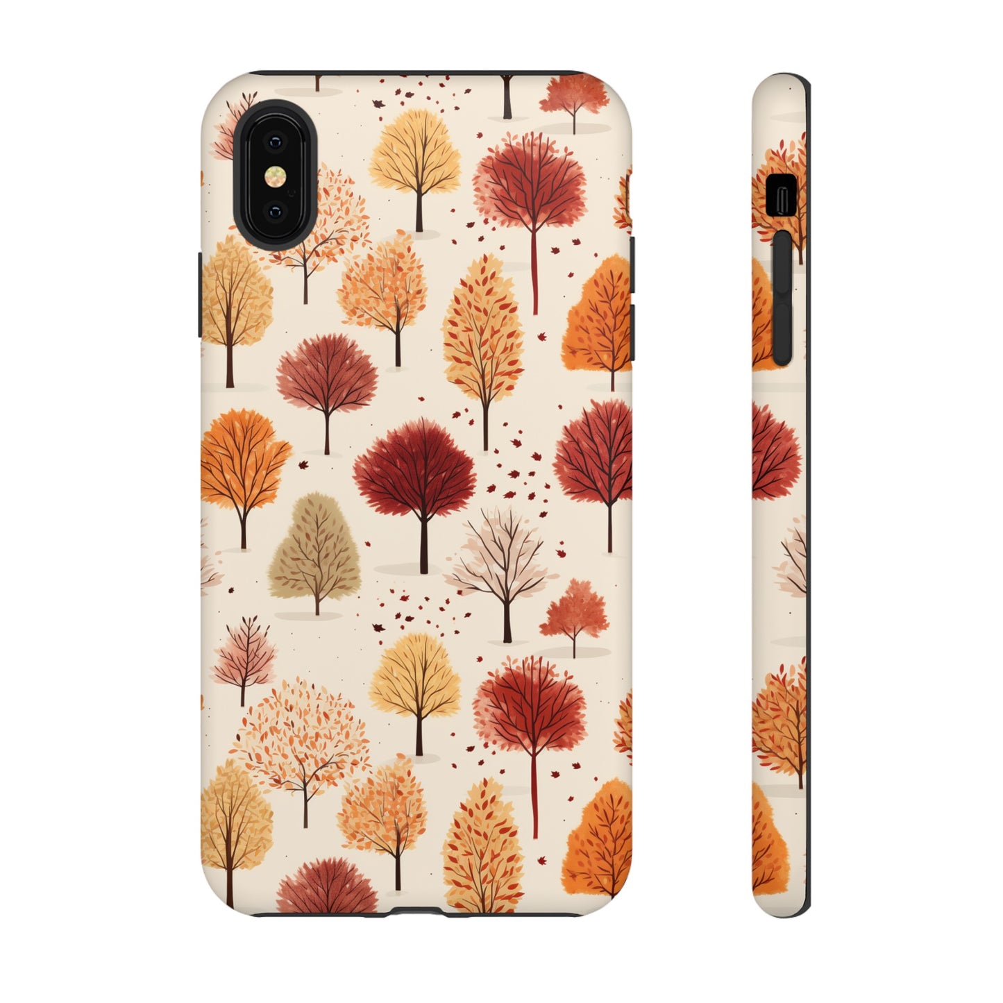 Gradient Grove: Autumn's Diverse Palette - Tough Phone Case