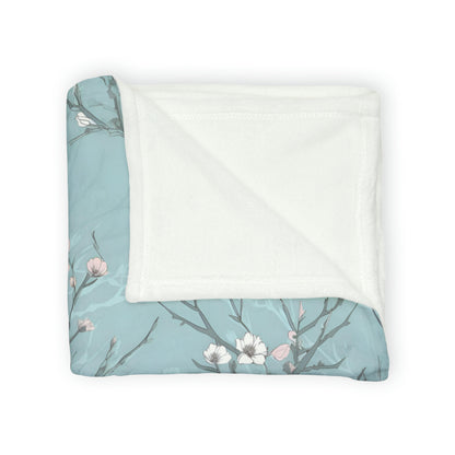 Sakura Serenity - Japanese Cherry Blossom - Sofa Throws