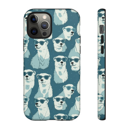 Chillin' Polar Bears Tough Phone Case