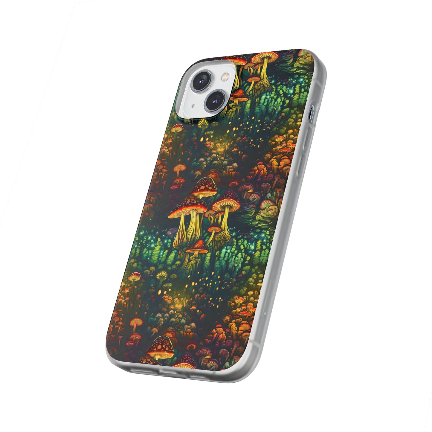 Neon Hallucinations: An Illumulated Autumn Spectacle - Flexible Phone Case