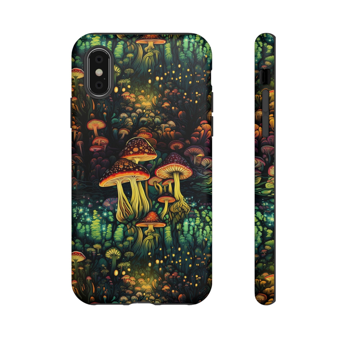 Neon Hallucinations: An Illuminated Autumn Spectacle - Tough Phone Case