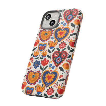 Whimsical Hearts - Phone Case