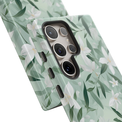 Elegant Snowdrop Blossom - Tough Phone Case