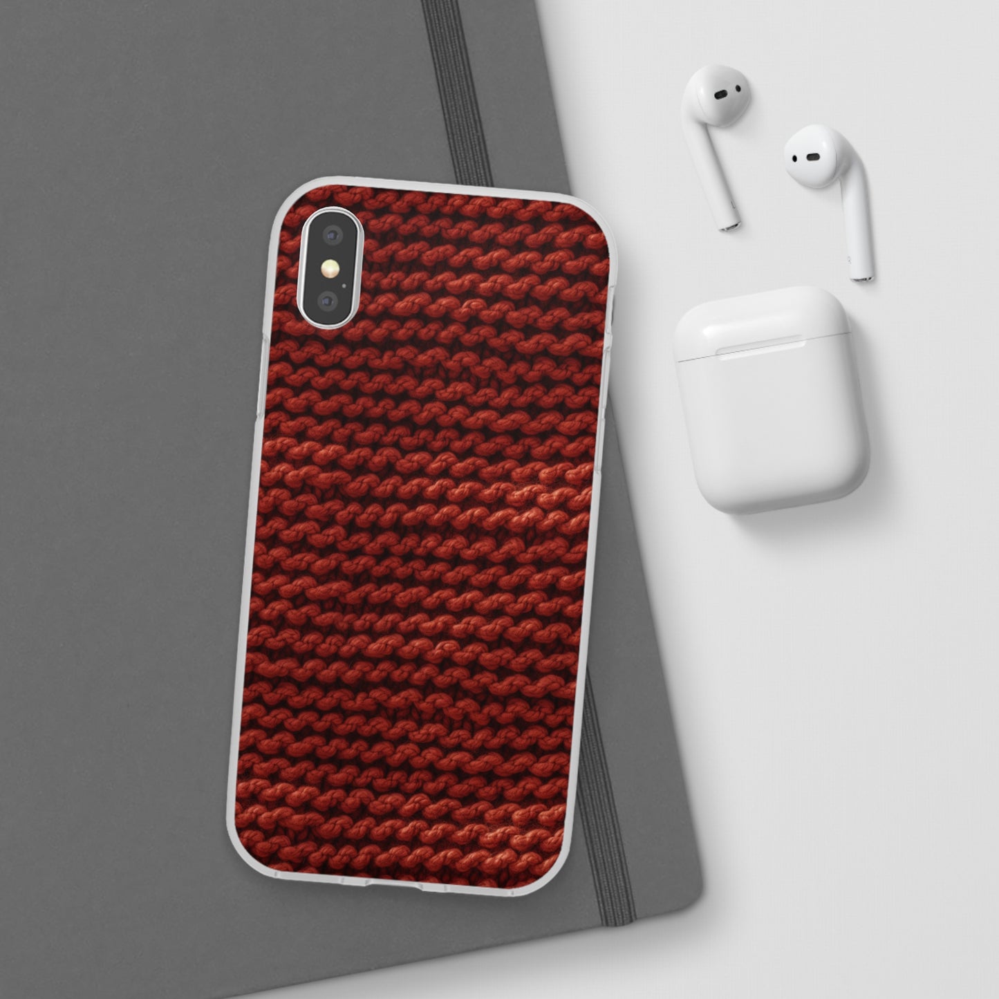 Autumn Yarn Chronicles - Warmth and Tradition in a Flexible Phone Case