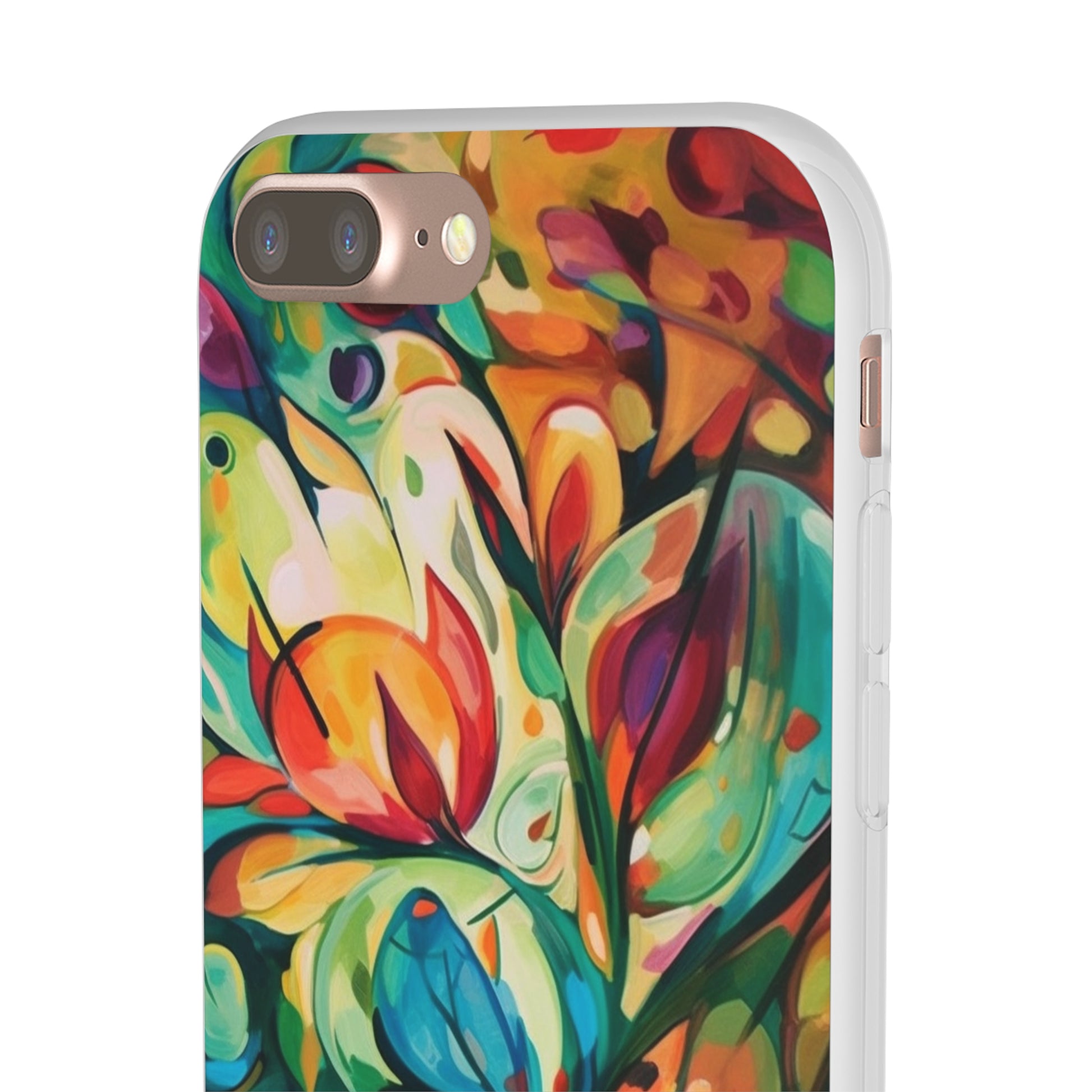 Spring Flourish Phone Case - Artistic Floral Elegance - Spring Collection - Flexi Cases Phone Case Pattern Symphony   