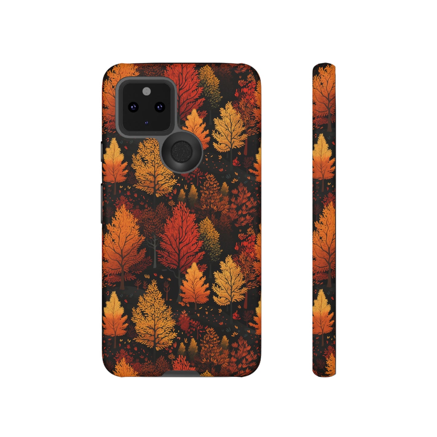 Bronzed Forest: A Chromatic Landscape - Tough Phone Case