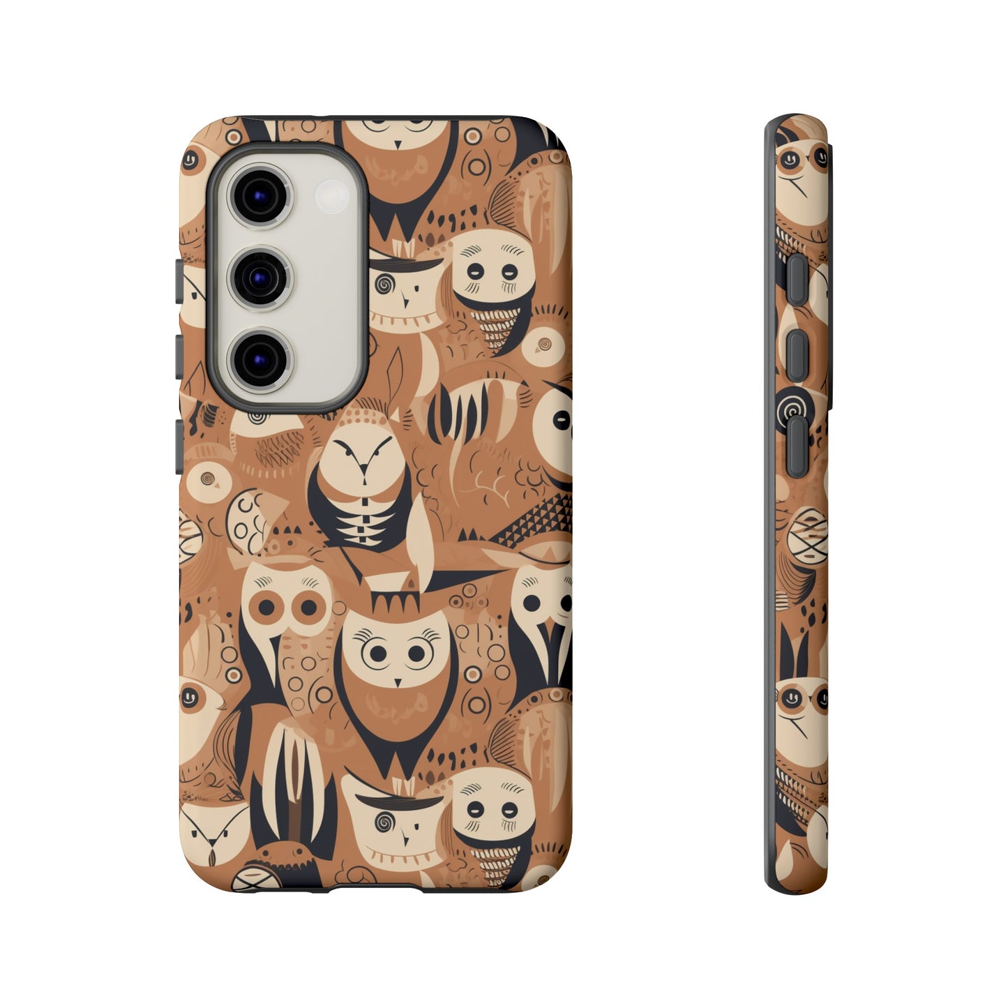 Abstract Owl - Phone Case