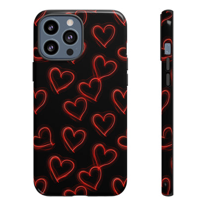 Neon Heartbeat - Phone Case