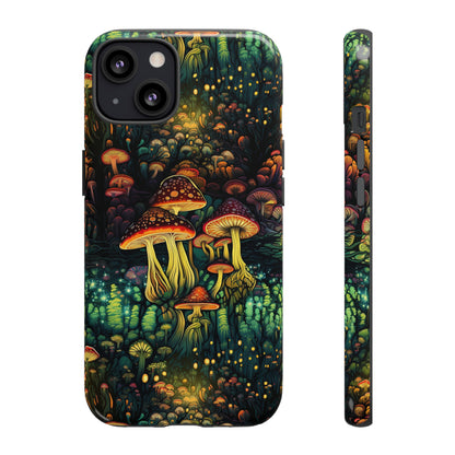 Neon Hallucinations: An Illuminated Autumn Spectacle - Tough Phone Case