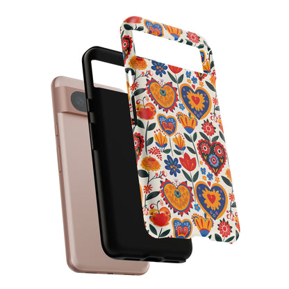 Whimsical Hearts - Phone Case