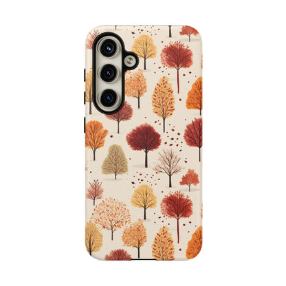 Gradient Grove: Autumn's Diverse Palette - Tough Phone Case