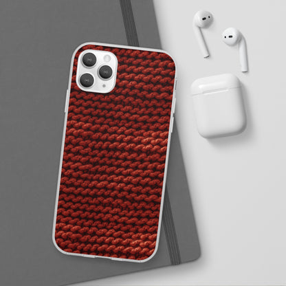 Autumn Yarn Chronicles - Warmth and Tradition in a Flexible Phone Case