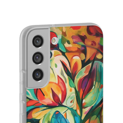 Spring Flourish Phone Case - Artistic Floral Elegance - Spring Collection - Flexi Cases Phone Case Pattern Symphony   