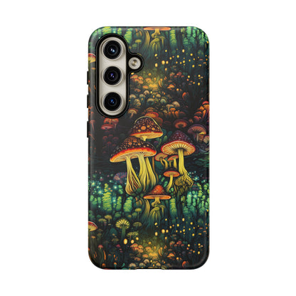 Neon Hallucinations: An Illuminated Autumn Spectacle - Tough Phone Case