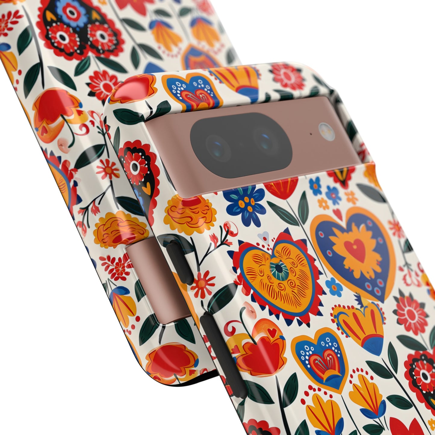 Whimsical Hearts - Phone Case