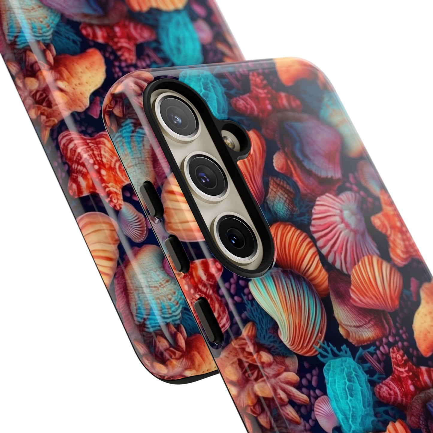 Vibrant Shallow Seascape Tough Phone Case