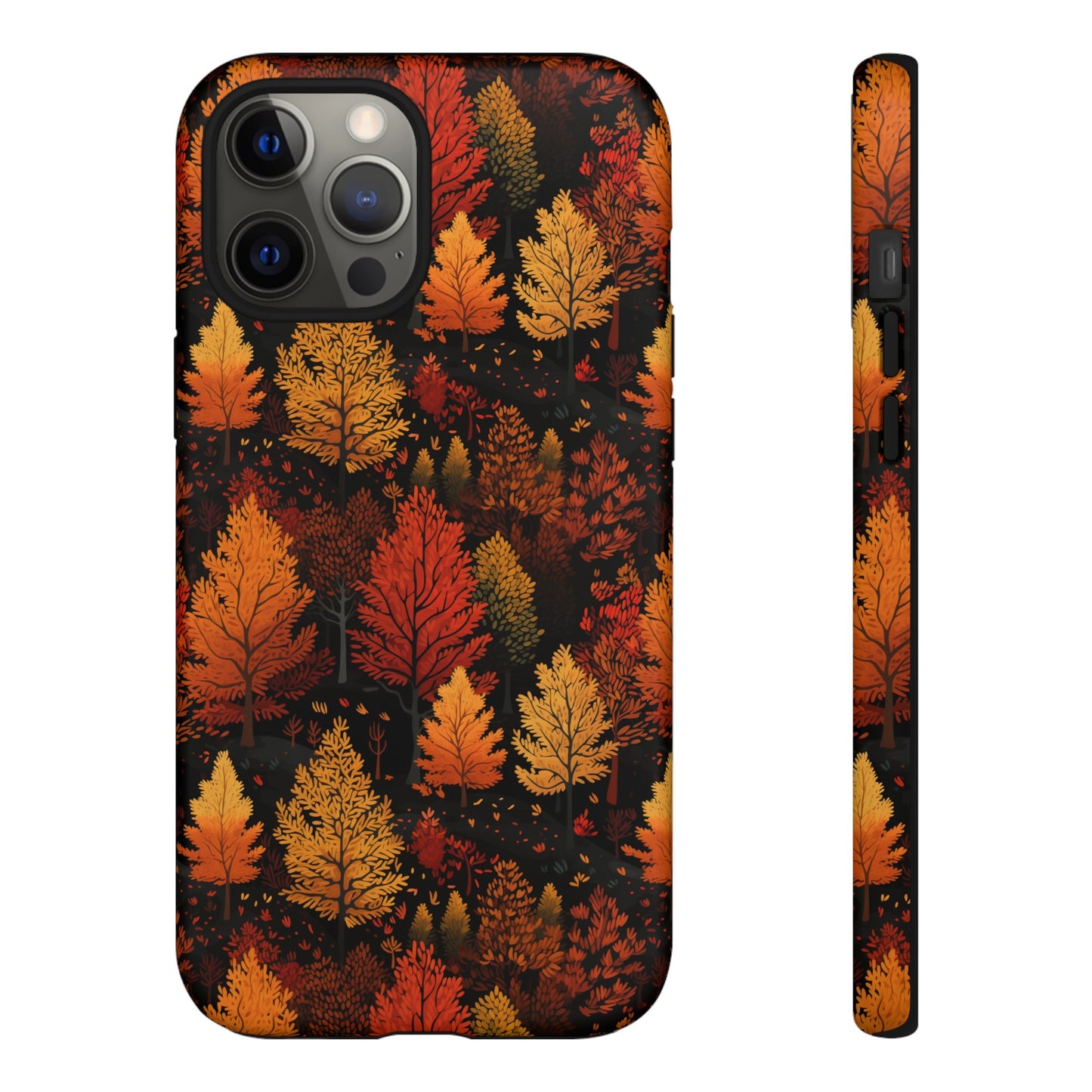 Bronzed Forest: A Chromatic Landscape - Tough Phone Case