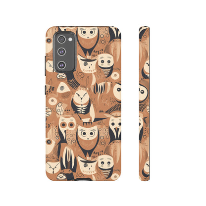 Abstract Owl - Phone Case