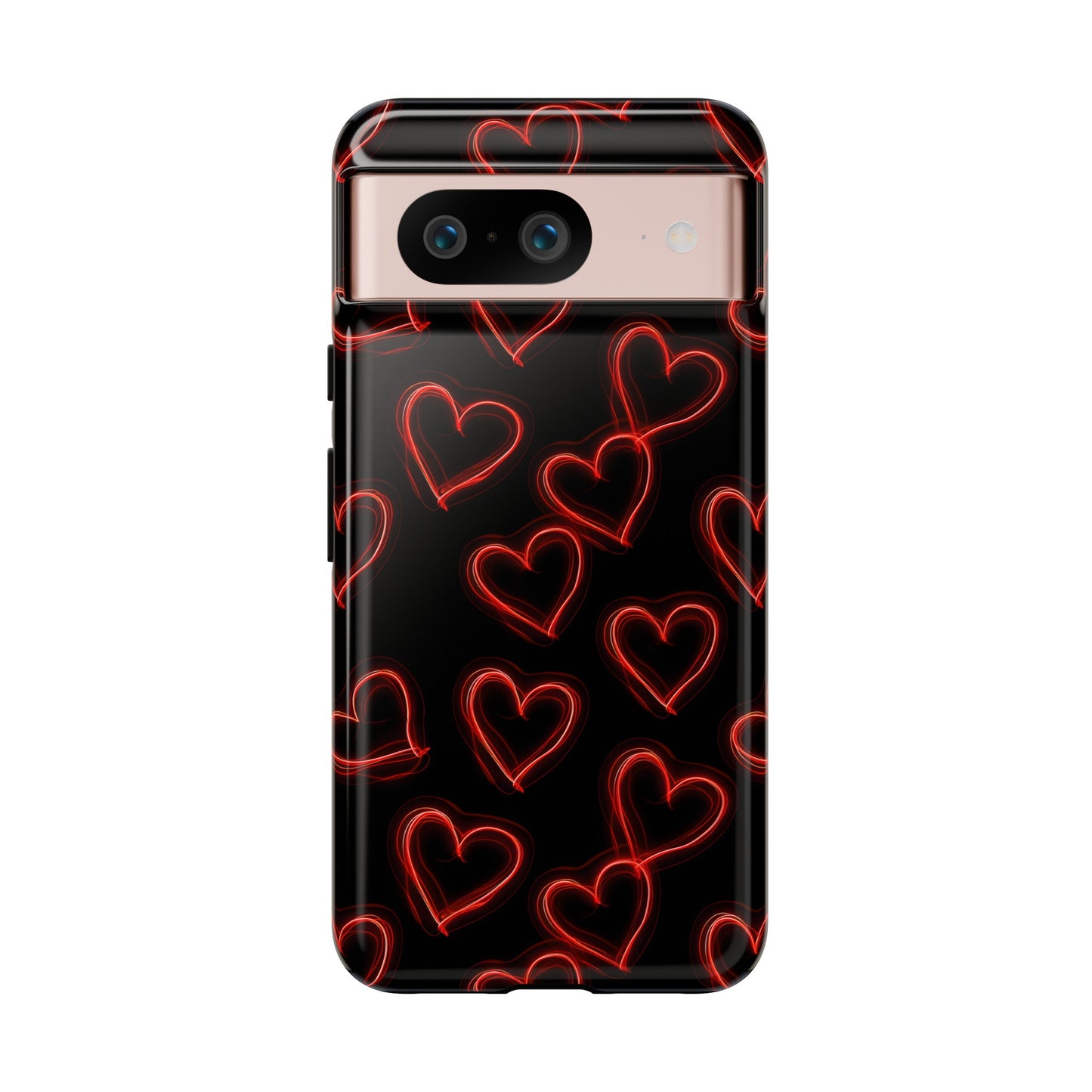 Neon Heartbeat - Phone Case