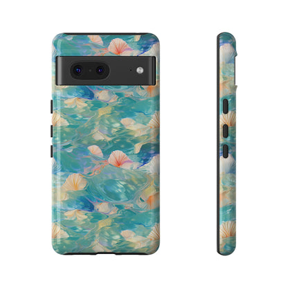 Watercolour Seashell Wonders - Protective Tough Phone Case