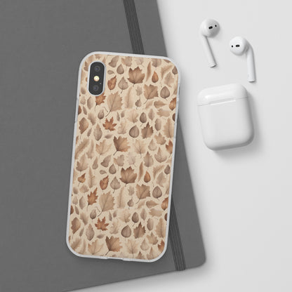 Whispering Leaves - Autumn Harmony Flexible Phone Case