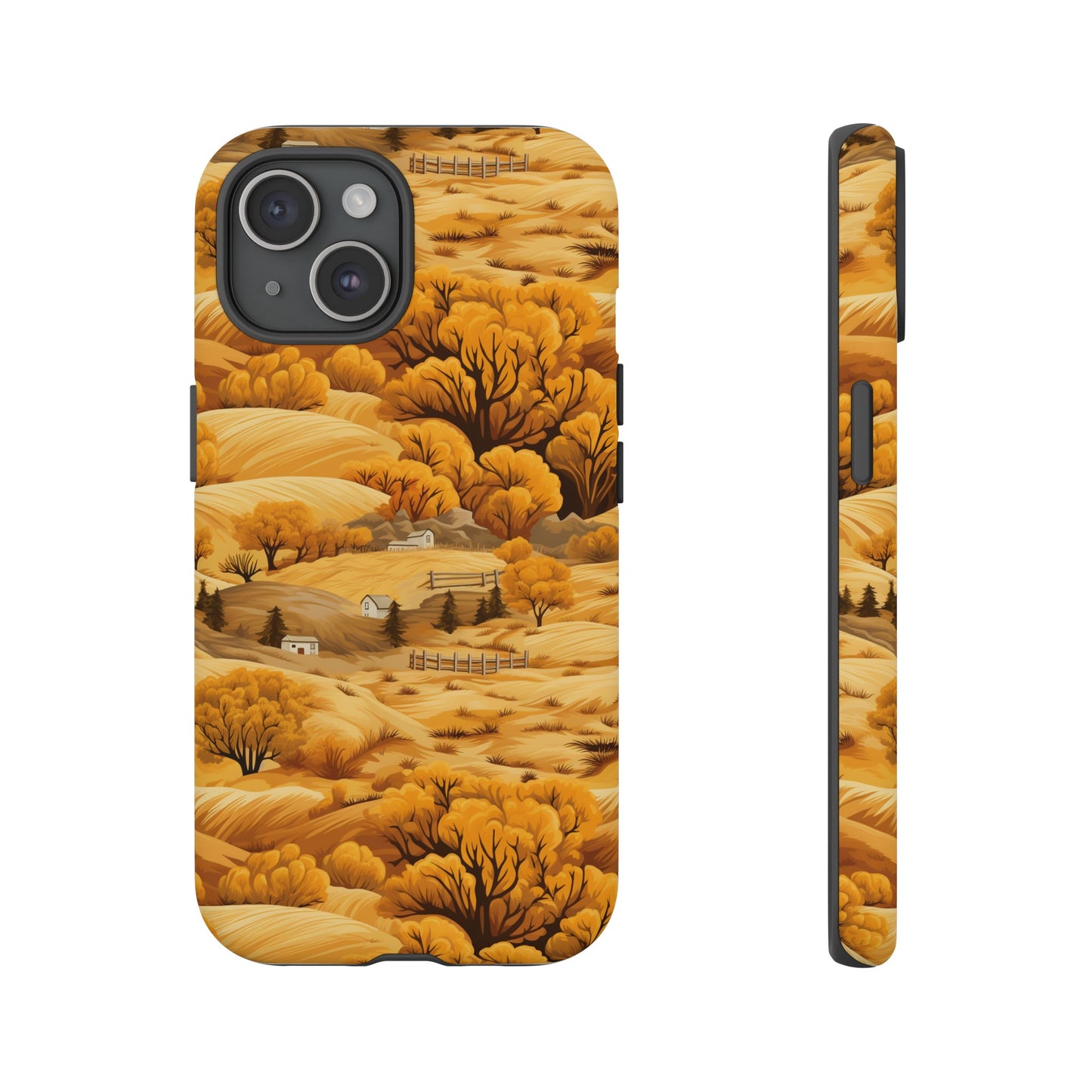 Rural Rhapsody: Early Autumn Farm Tales - Tough Phone Case