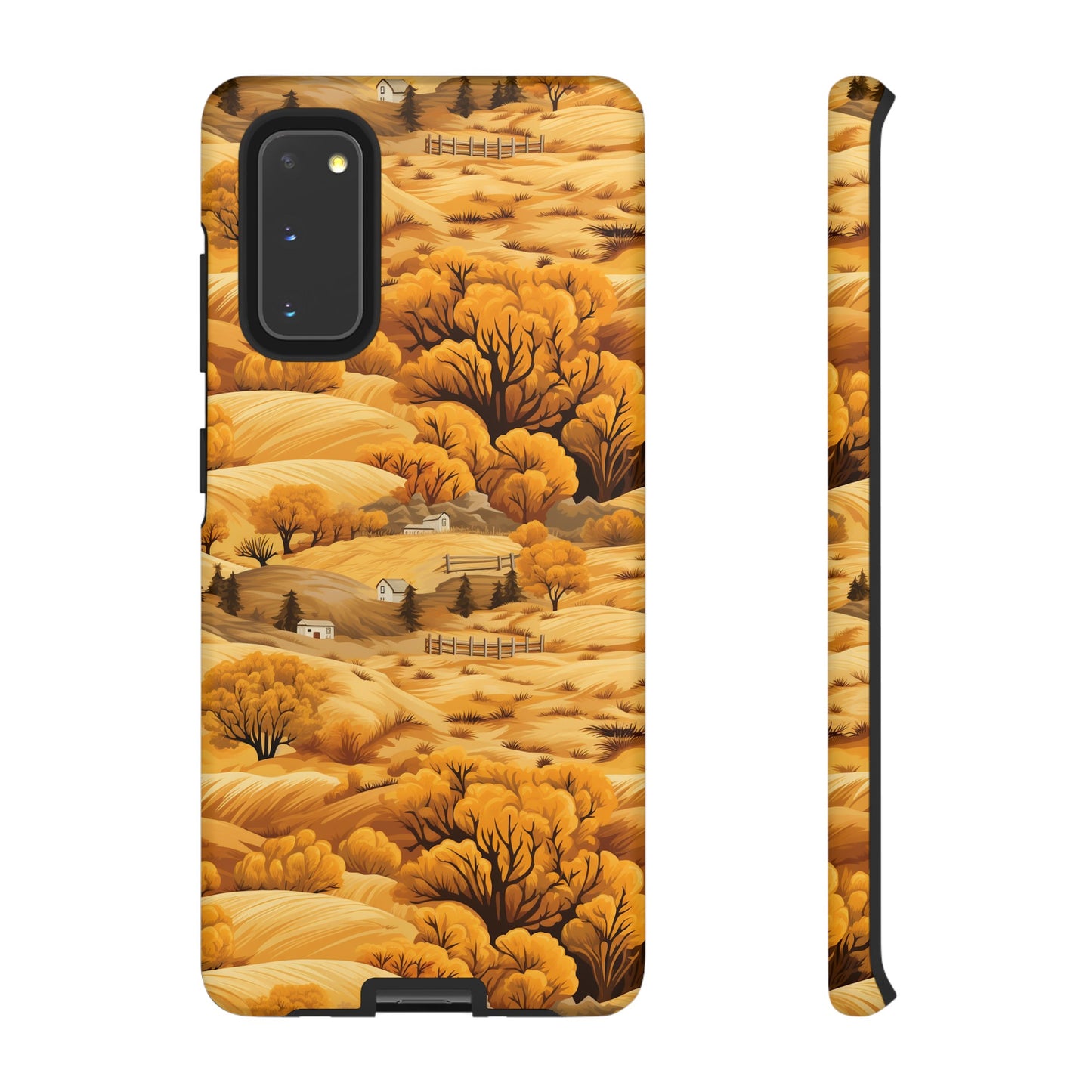 Rural Rhapsody: Early Autumn Farm Tales - Tough Phone Case