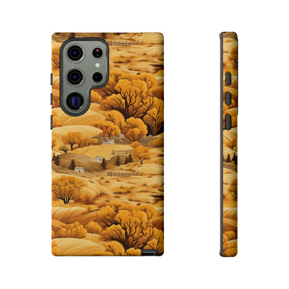 Rural Rhapsody: Early Autumn Farm Tales - Tough Phone Case