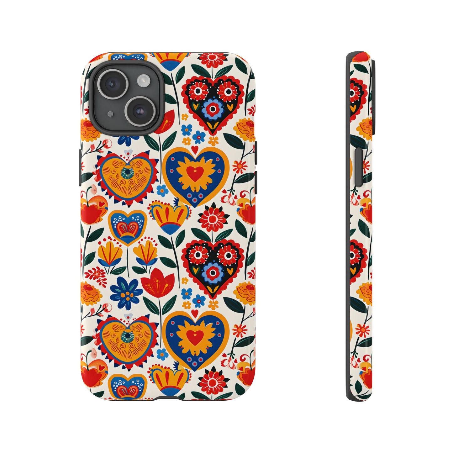 Whimsical Hearts - Phone Case