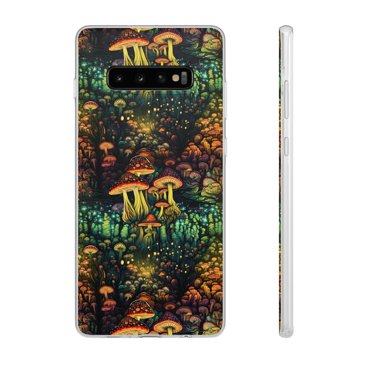 Neon Hallucinations: An Illumulated Autumn Spectacle - Flexible Phone Case