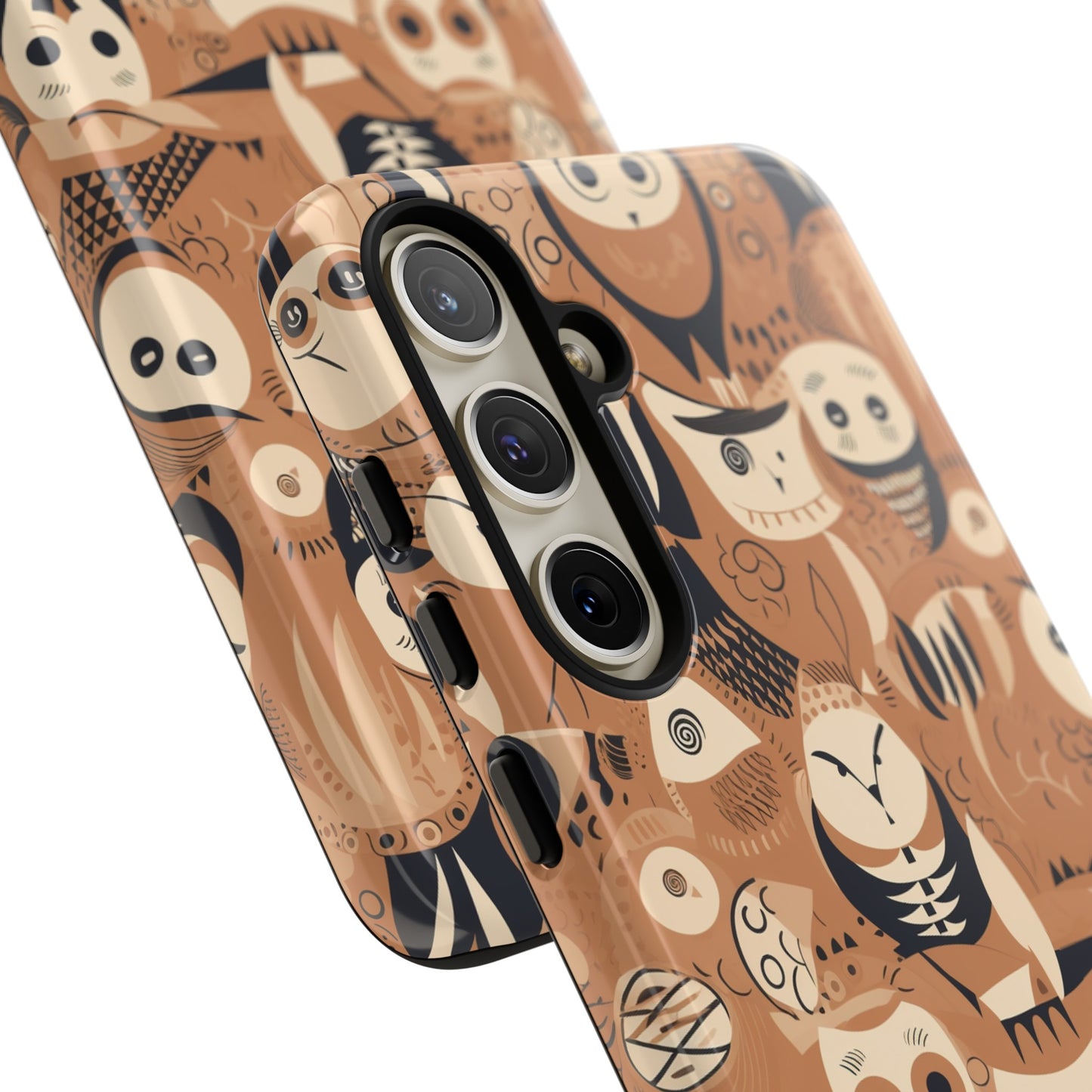 Abstract Owl - Phone Case