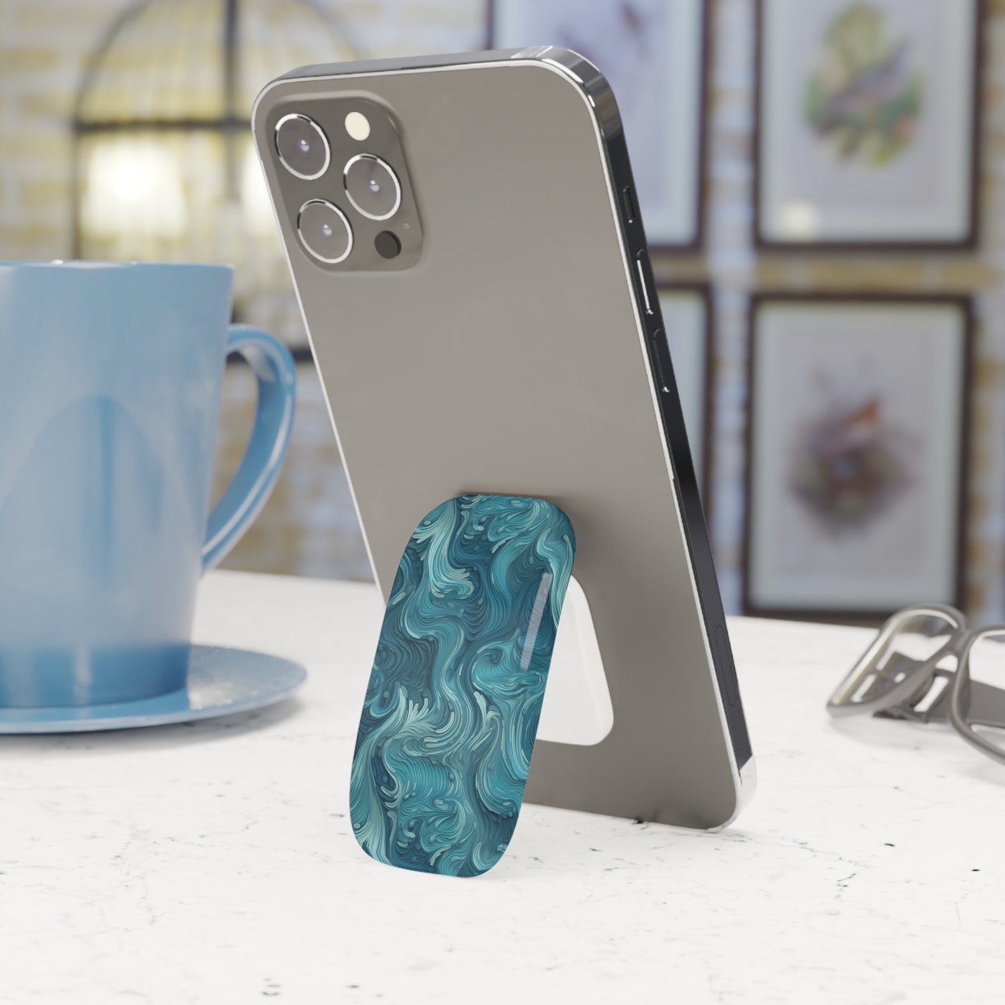 Azure Depths - Phone Stand