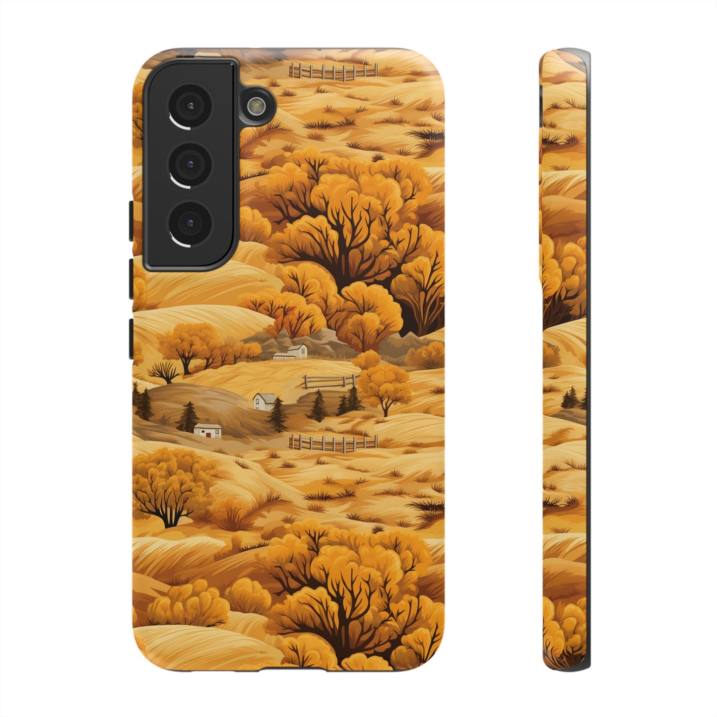 Rural Rhapsody: Early Autumn Farm Tales - Tough Phone Case