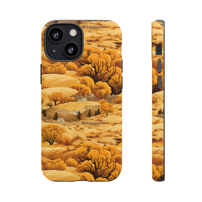 Rural Rhapsody: Early Autumn Farm Tales - Tough Phone Case