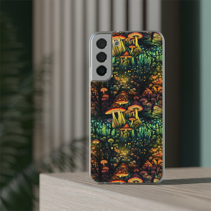 Neon Hallucinations: An Illumulated Autumn Spectacle - Flexible Phone Case