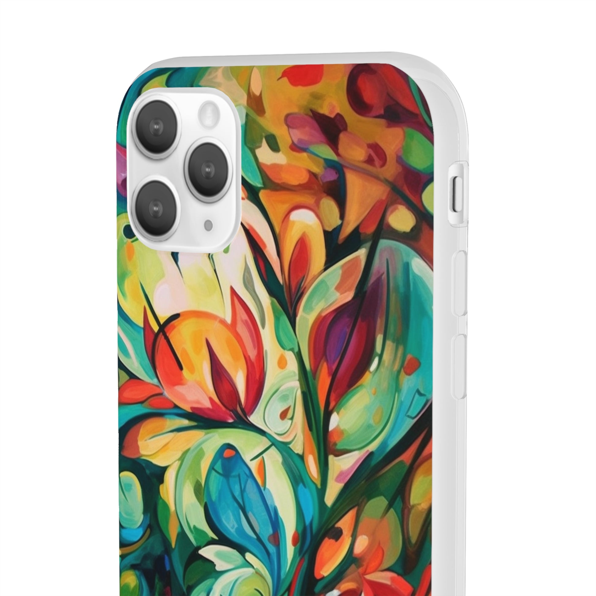 Spring Flourish Phone Case - Artistic Floral Elegance - Spring Collection - Flexi Cases Phone Case Pattern Symphony   