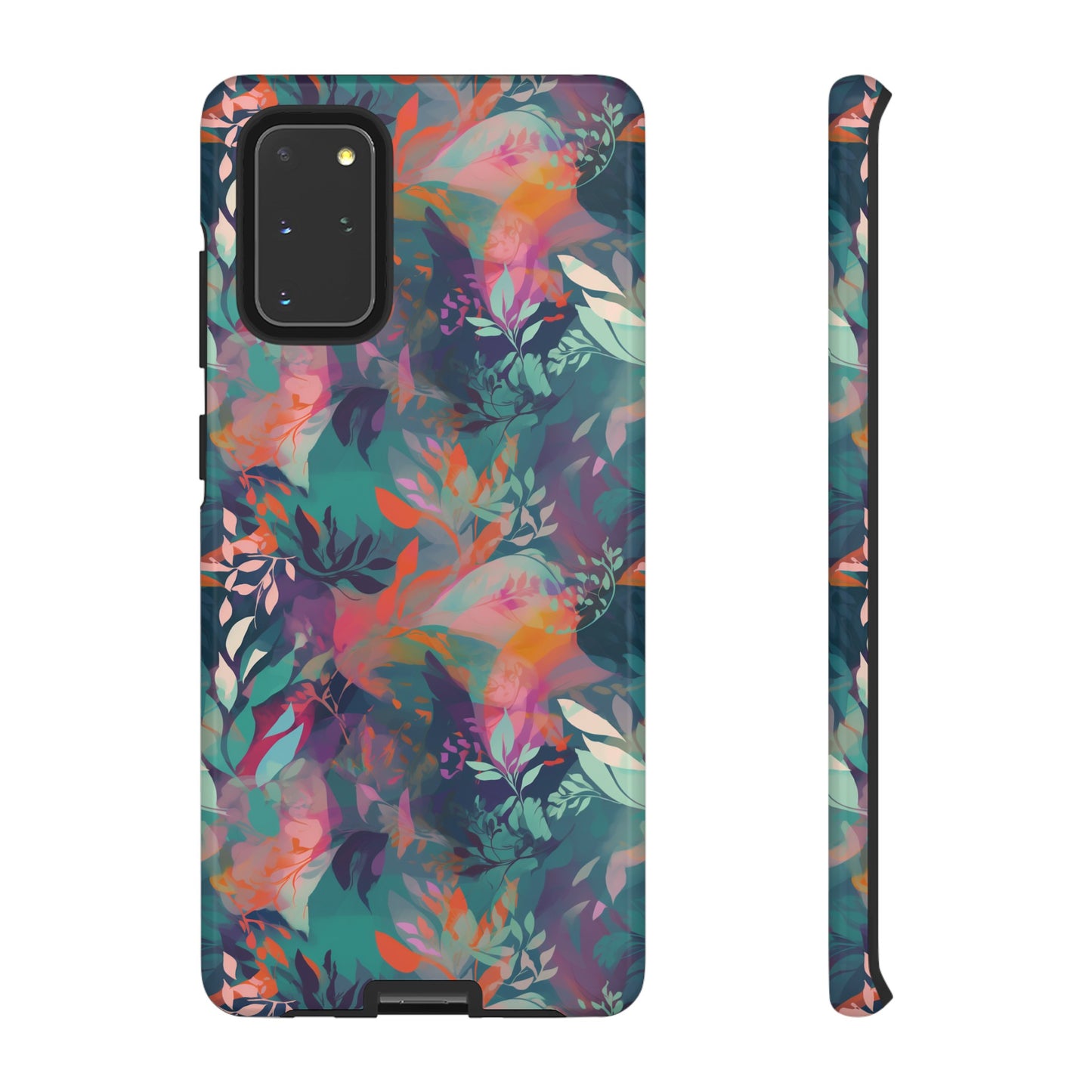 Botanical Bliss - Stylized Abstract Flower Design Tough Phone Case